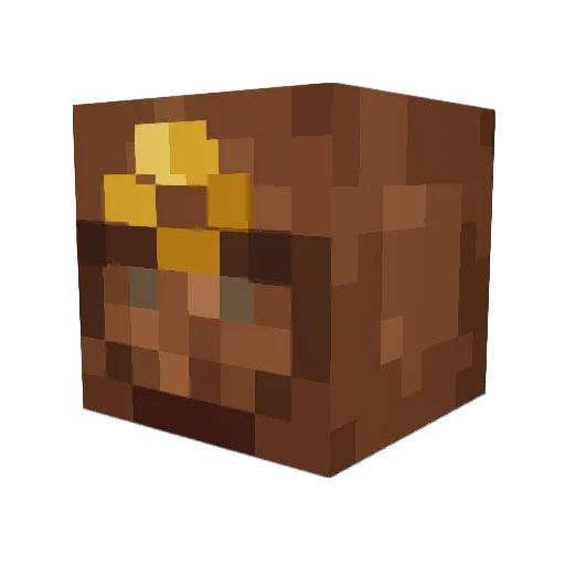 Ska_y Minecraft avatar head, 3D render