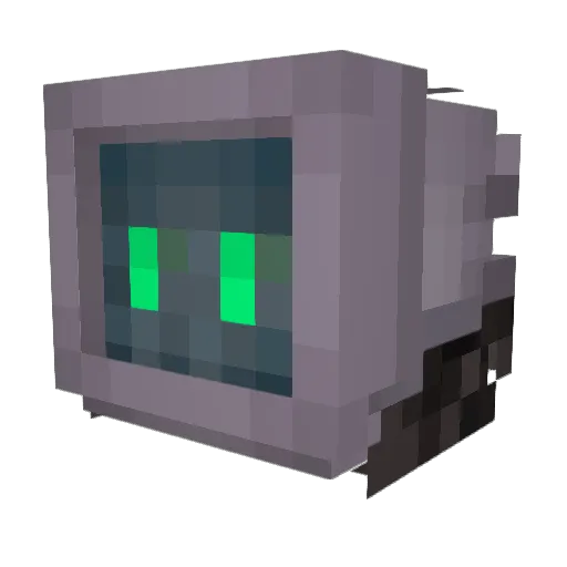 Skadislav Minecraft avatar head, 3D render