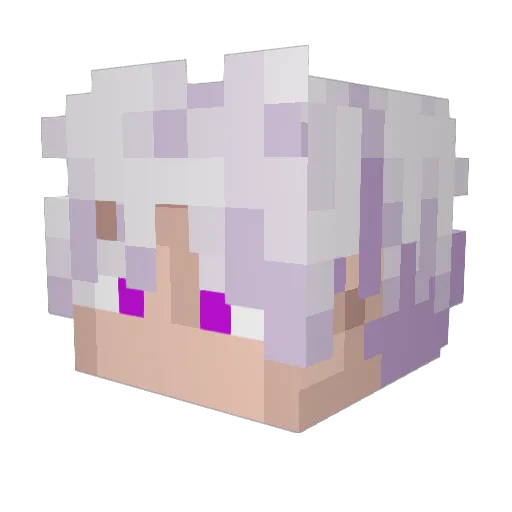 Skar_Epg27 Minecraft avatar head, 3D render