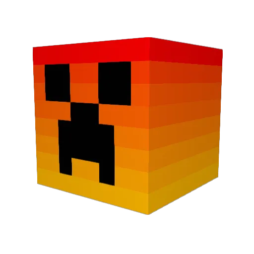 Skarabaeus Minecraft avatar head, 3D render