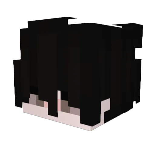 SkarletLv Minecraft avatar head, 3D render