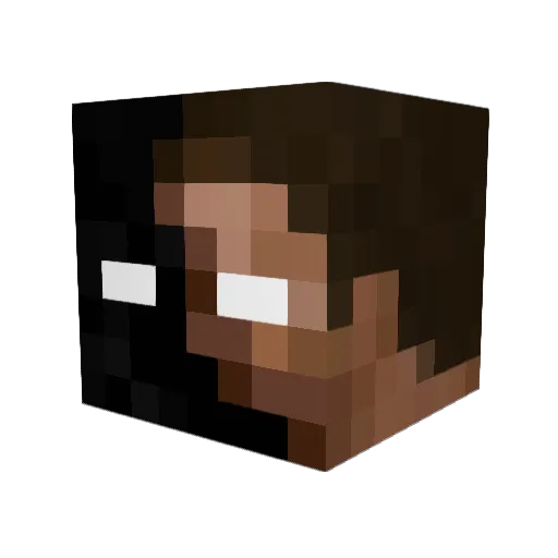 SkaterBoy226 Minecraft avatar head, 3D render