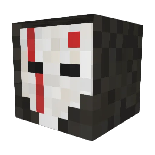 Skatman1111 Minecraft avatar head, 3D render