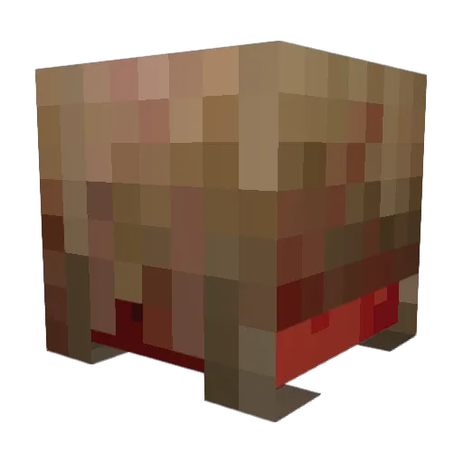 SkayO777 Minecraft avatar head, 3D render