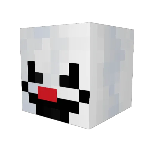 Skayblock123 Minecraft avatar head, 3D render