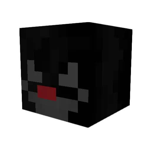 SkayblockNoJutsu Minecraft avatar head, 3D render