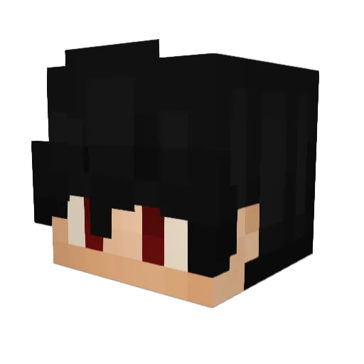 Skayleiton34 Minecraft avatar head, 3D render