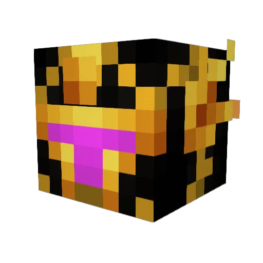 Skazyx Minecraft avatar head, 3D render