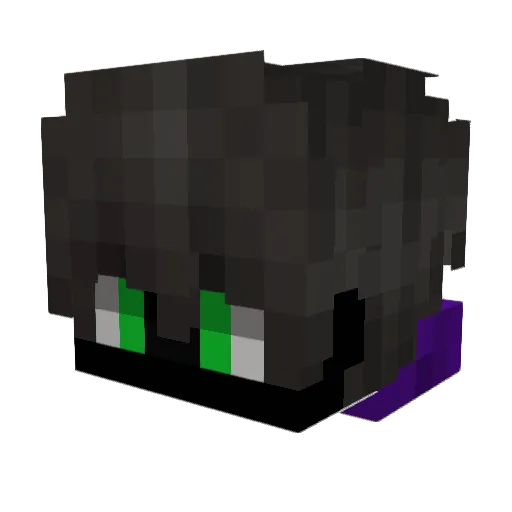 Skeeep_ Minecraft avatar head, 3D render