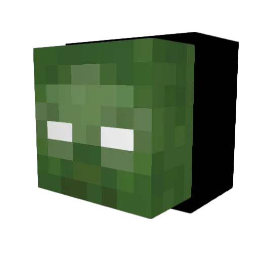 Skelaboy10 Minecraft avatar head, 3D render