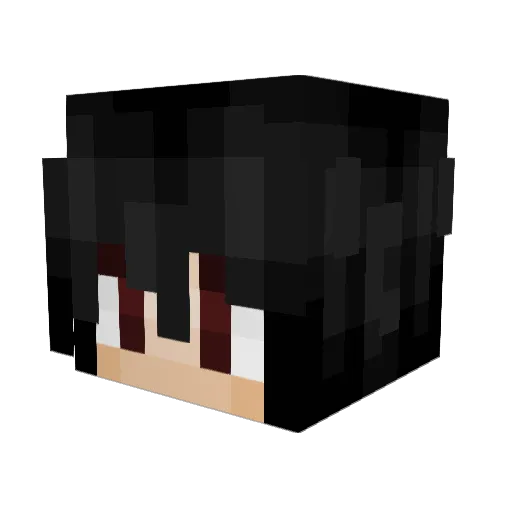 Skele_man1 Minecraft avatar head, 3D render