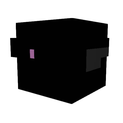 Skelemor Minecraft avatar head, 3D render