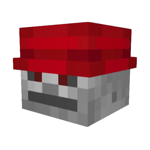 Minecraft-Avatar von Skeleton277: Kopf als 3D-Render