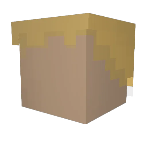 SkeletonGhost Minecraft avatar head, 3D render