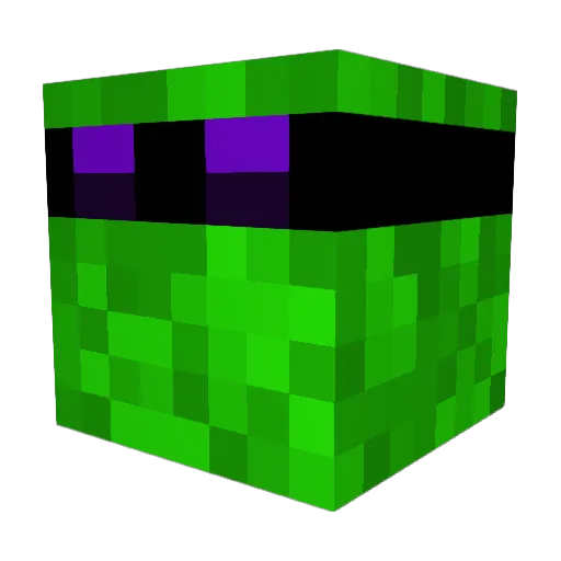 SkeletonNic Minecraft avatar head, 3D render