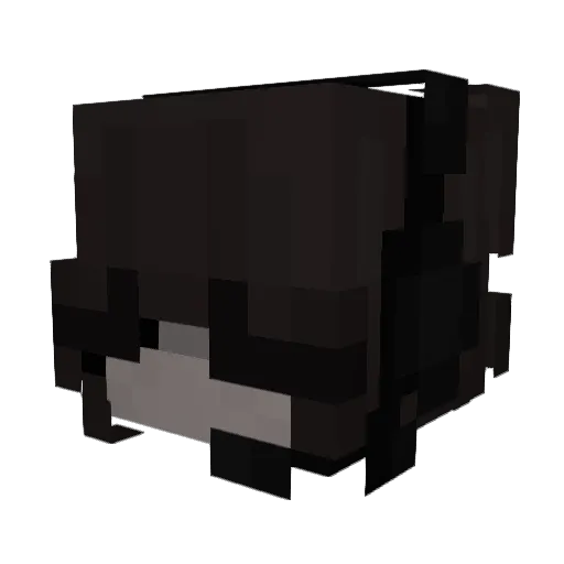 SkeletonRiver Minecraft avatar head, 3D render