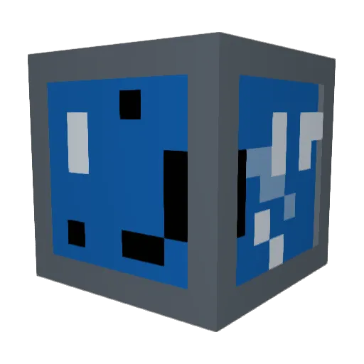 Skeleton_Man10 Minecraft avatar head, 3D render