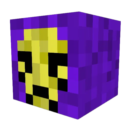 Skeletor327 Minecraft avatar head, 3D render