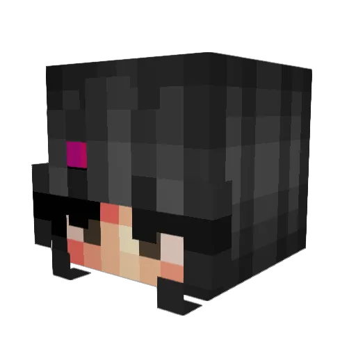 SkeoCS Minecraft avatar head, 3D render
