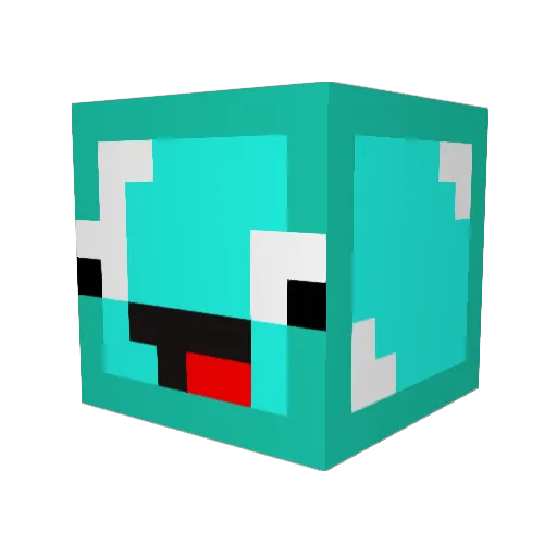 SkeppyGiantBulge Minecraft avatar head, 3D render