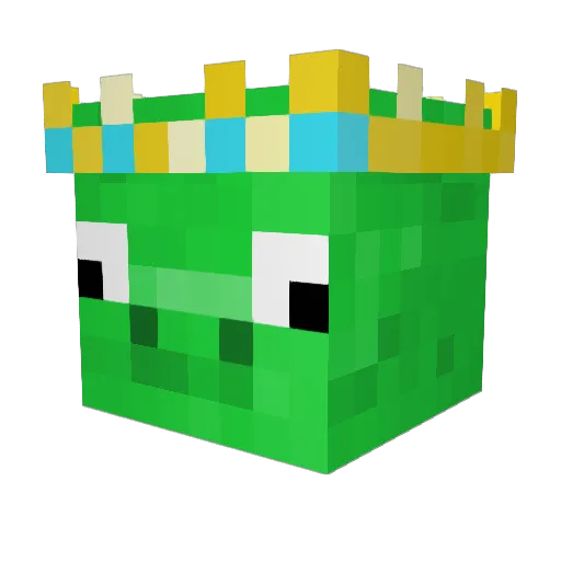 SkepticalSB Minecraft avatar head, 3D render