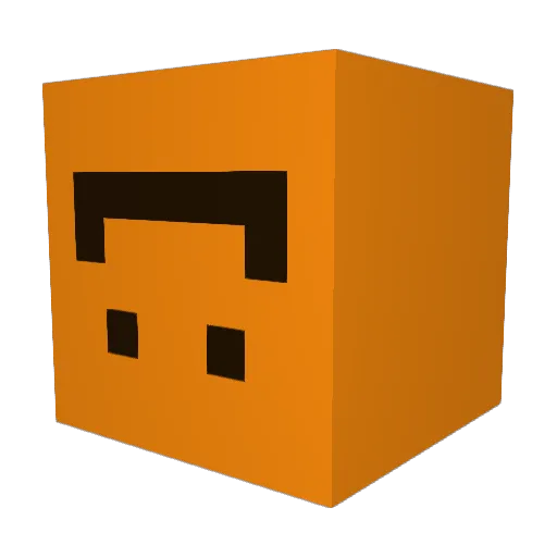 Skeptik101 Minecraft avatar head, 3D render