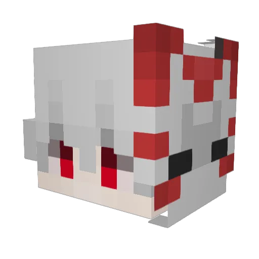 Minecraft-Avatar von Skibaja: Kopf als 3D-Render