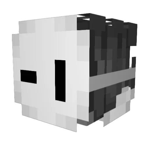SkibbyZasty Minecraft avatar head, 3D render