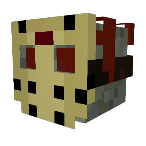 Skibidi_Toilet23 Minecraft avatar head, 3D render