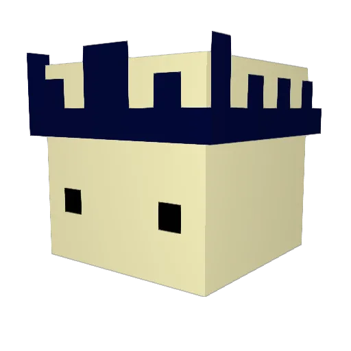 Skiddies_ Minecraft avatar head, 3D render