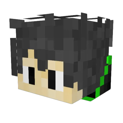 Skiewie10 Minecraft avatar head, 3D render
