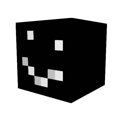Skifeks Minecraft avatar head, 3D render