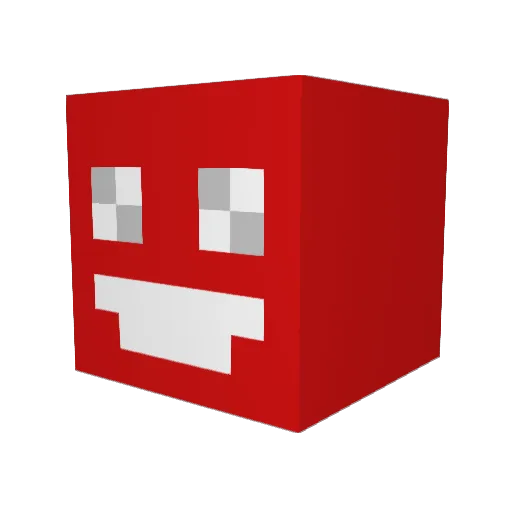 Skilanderz Minecraft avatar head, 3D render