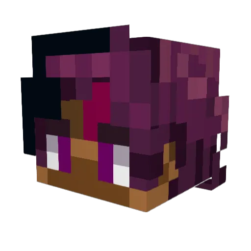 Skill3r007 Minecraft avatar head, 3D render