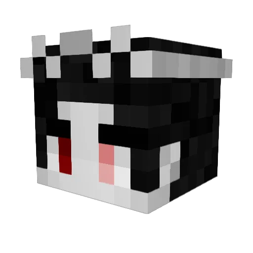 SkillAlt Minecraft avatar head, 3D render