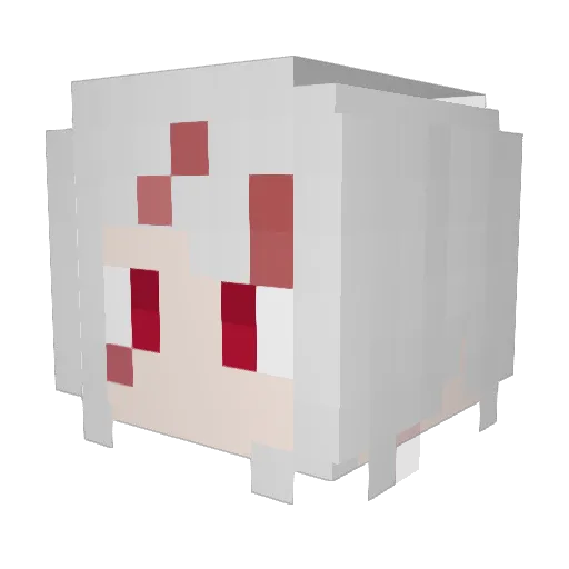 SkillJuzo Minecraft avatar head, 3D render
