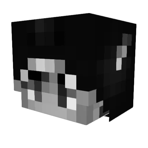 SkillLikeEkie Minecraft avatar head, 3D render