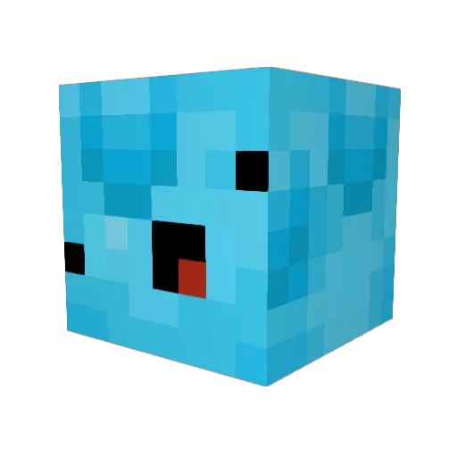 SkillSamurai04 Minecraft avatar head, 3D render