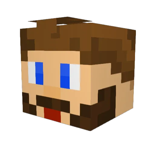 SkillSmiHarry Minecraft avatar head, 3D render