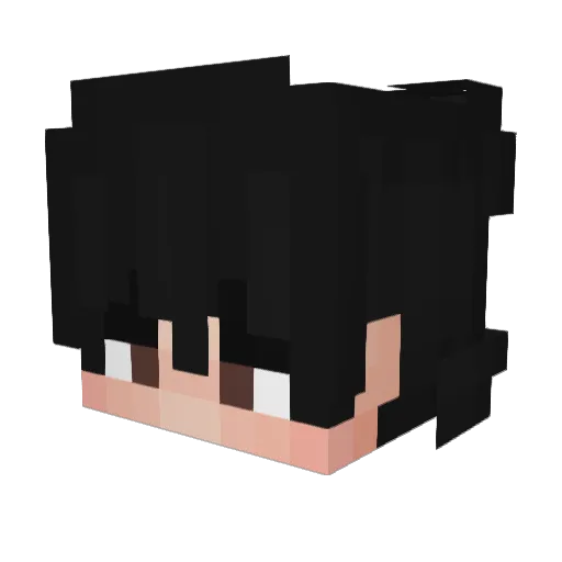 SkillVex Minecraft avatar head, 3D render
