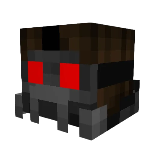 Skill_21 Minecraft avatar head, 3D render