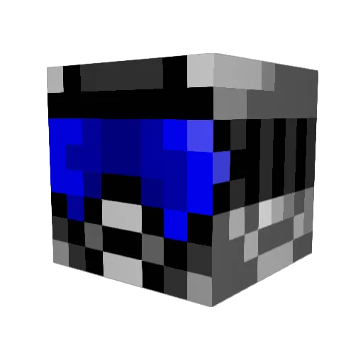 Skillbiscuts49 Minecraft avatar head, 3D render