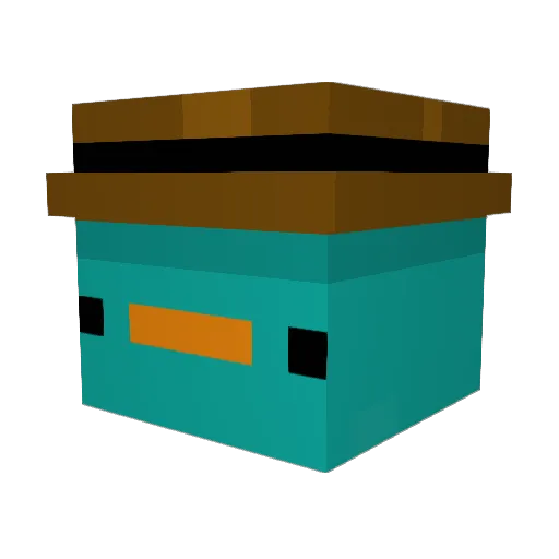 SkilledBeans Minecraft avatar head, 3D render
