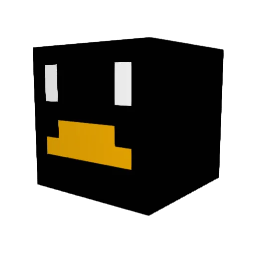 SkilledIV Minecraft avatar head, 3D render