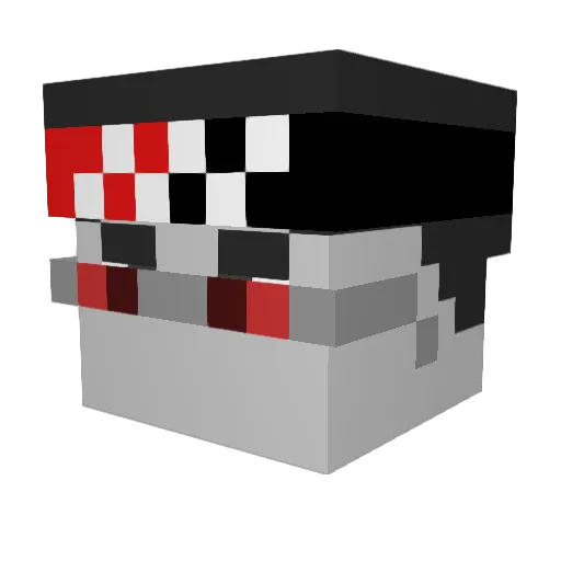 SkillerCraftLP Minecraft avatar head, 3D render