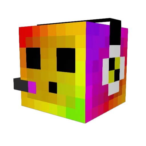 SkillsForEver Minecraft avatar head, 3D render