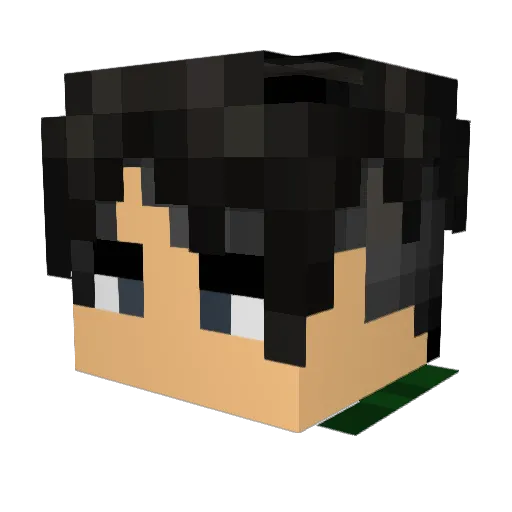 SkillzDatKillz50 Minecraft avatar head, 3D render