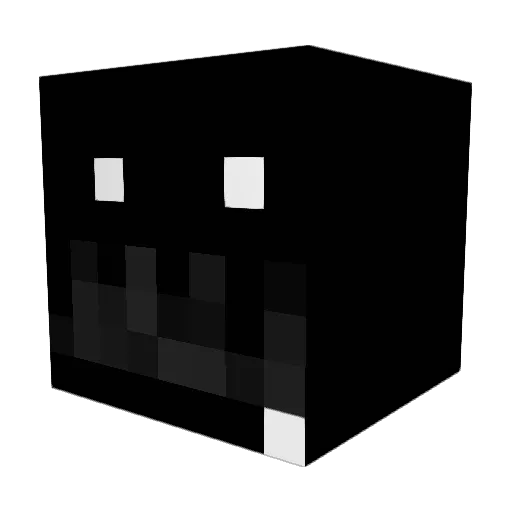 Skimaskzc Minecraft avatar head, 3D render