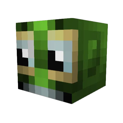 Skimo303 Minecraft avatar head, 3D render