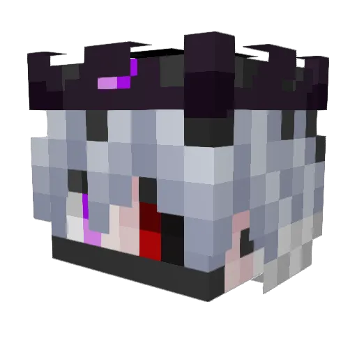 Skimo37 Minecraft avatar head, 3D render
